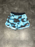 Blue/Black Adidas Men’s Icon Graphic Running Shorts