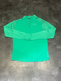 Bright Green Nike Men’s Dri Fit Running Division Flash 1/2 Zip Top