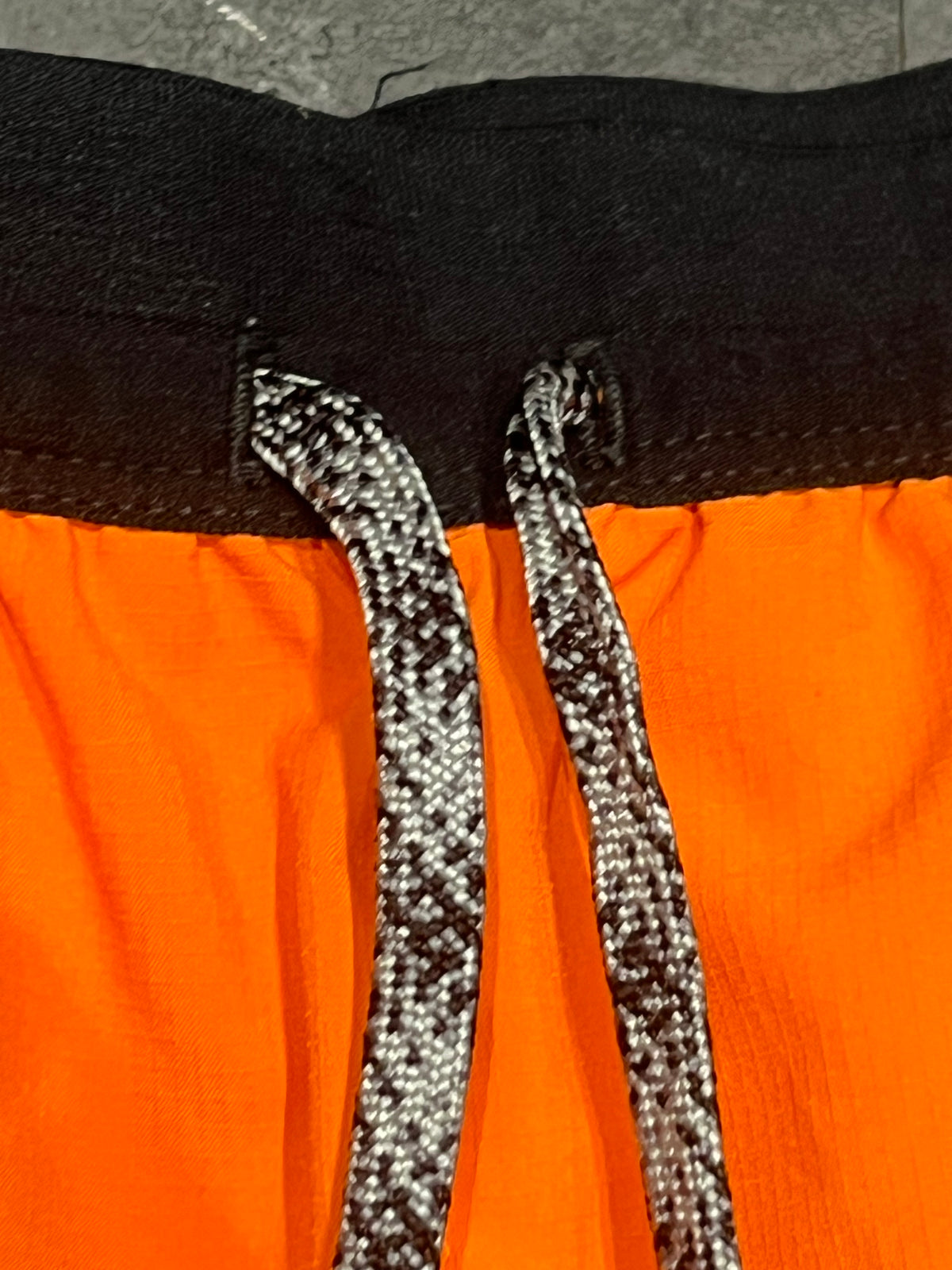 Orange Nike Men’s Dri Fit Trail 5” Brief Lined Running Shorts