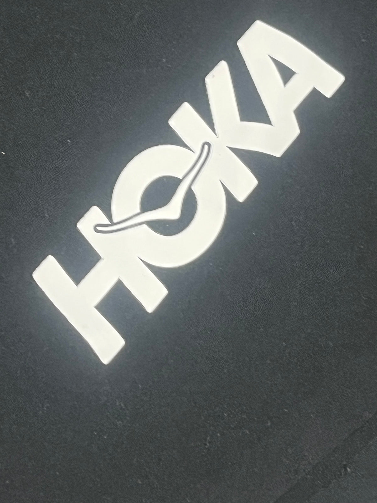 Black & White Hoka Men’s Glide 7” Running Shorts