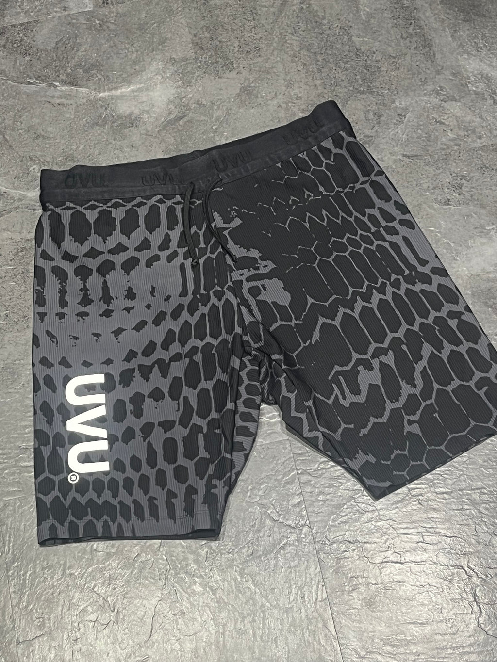 Black / Grey UVU Men’s Berlin 24’ Racing 1/2 Tights