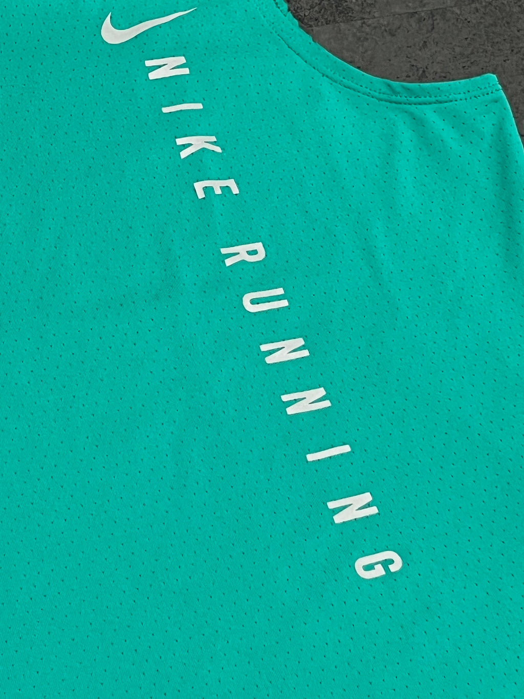 Emerald Green Nike Men’s Dri Fit Running Division Singlet