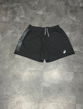 Black ASICS Mens Icon 7” Running Shorts