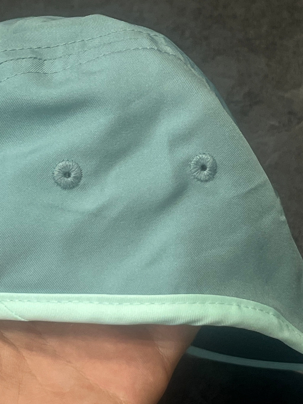 Light Green Nike Dri Fit Fly 5 Panel Running Cap