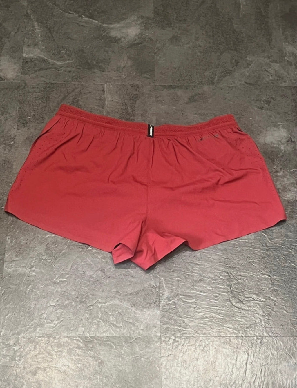 Red Nike Men’s Dri Fit Aeroswift ADV Running Split Shorts