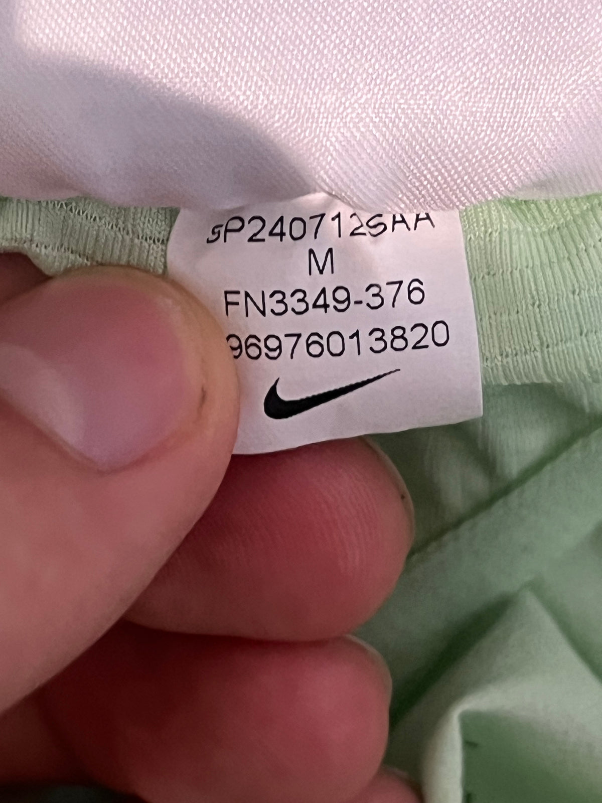Vapour Green Nike Men’s Dri Fit ADV Aeroswift 2” Racing Split Shorts