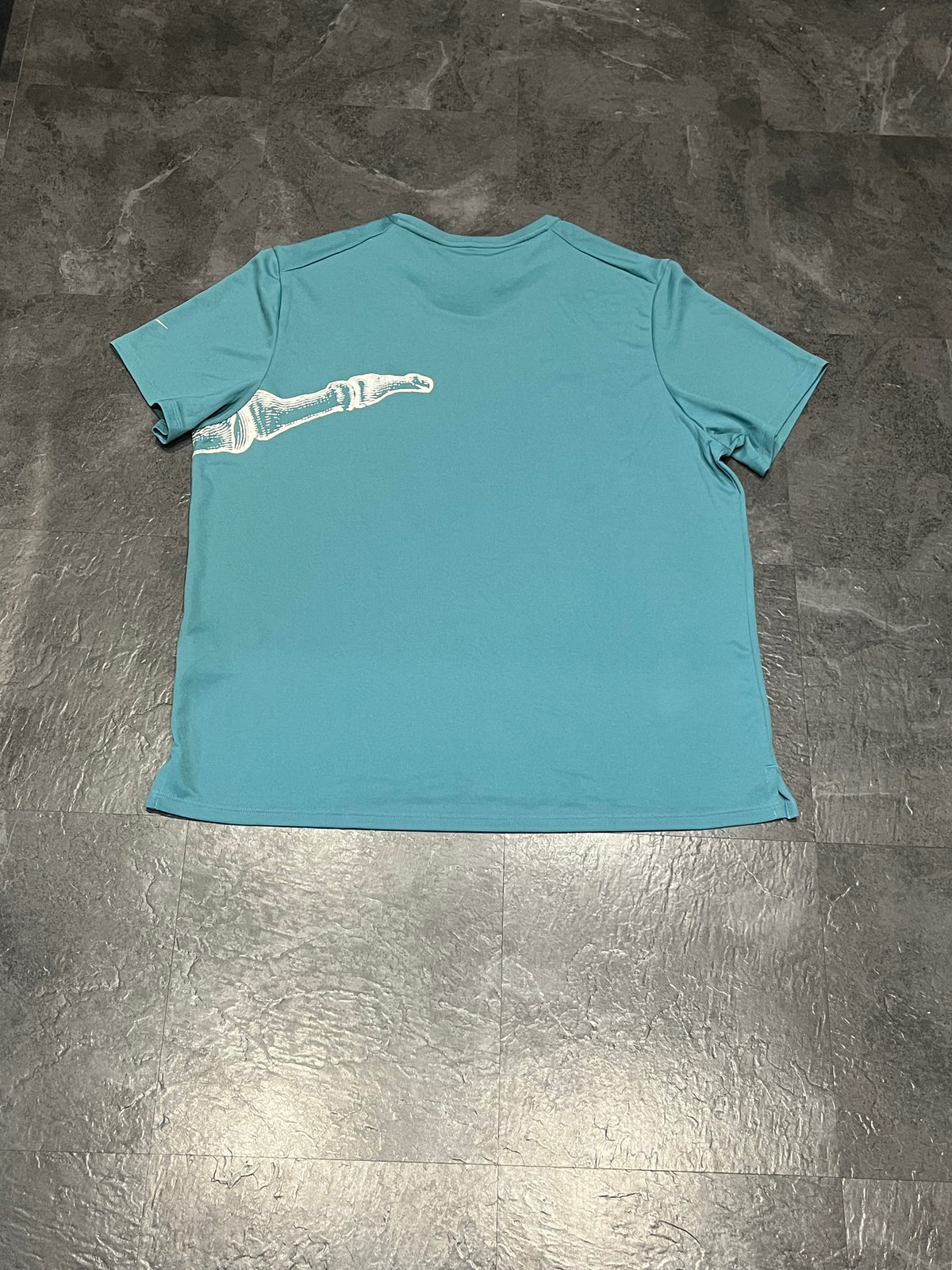 Blue/White Nike Men’s Dri Fit Running Division “Bone” T Shirt