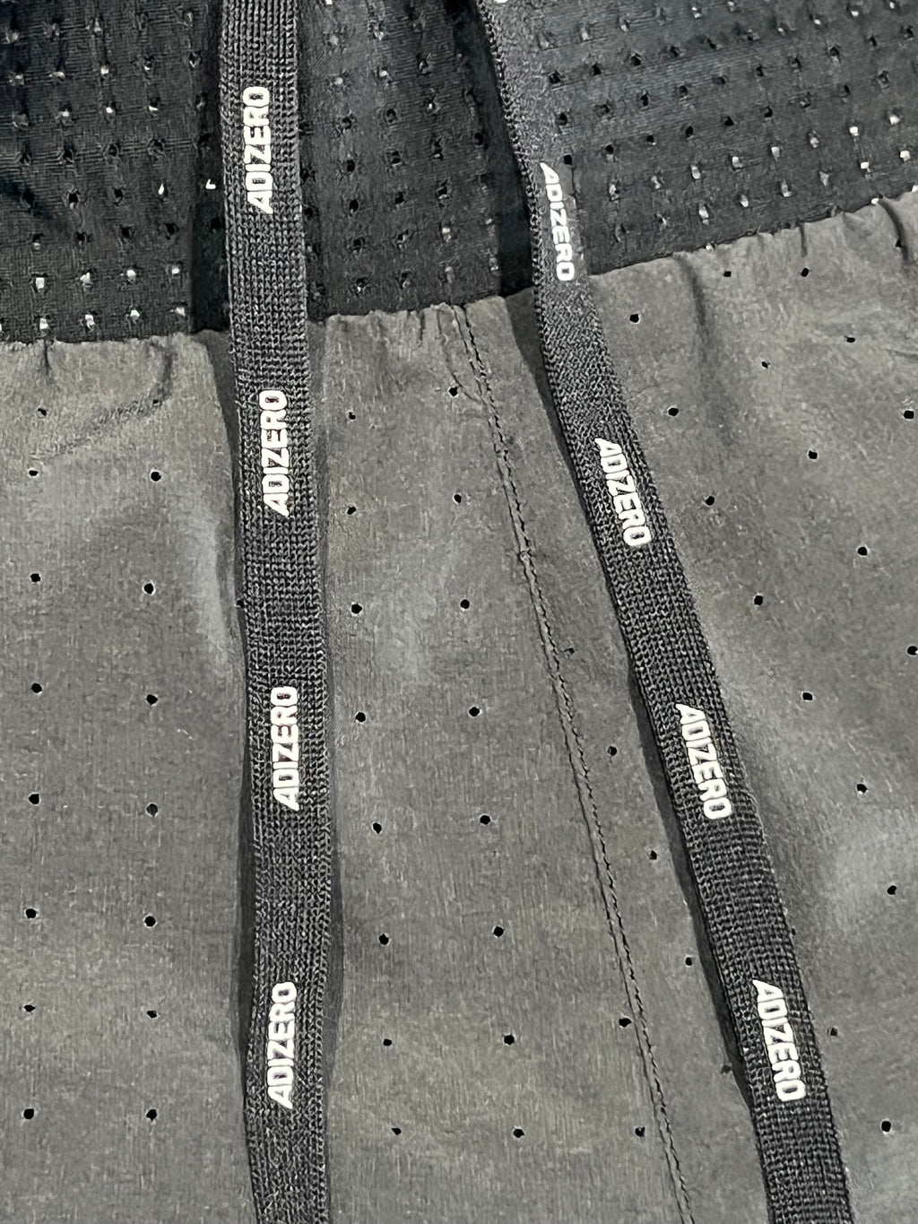 Black Adidas Men’s Adizero 3” Racing Split Shorts