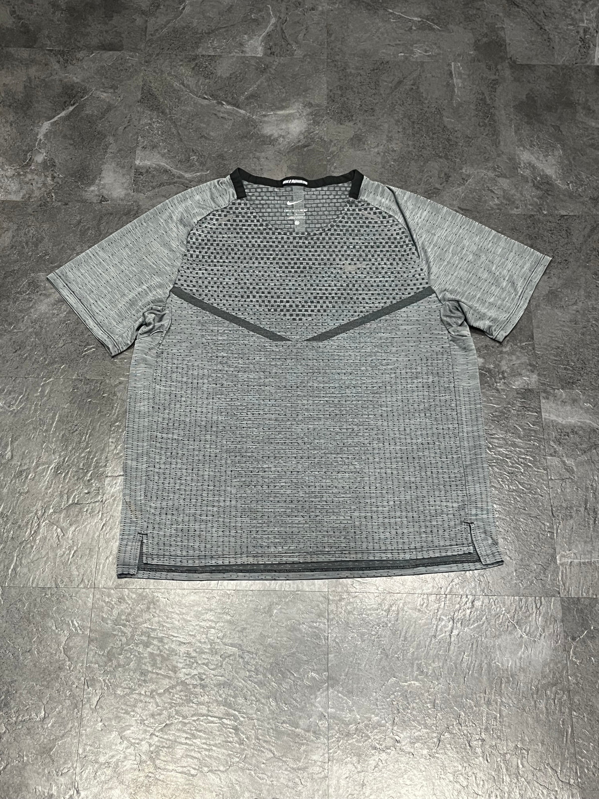 Grey Nike Men’s Dri Fit ADV Running T Shirt