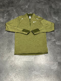 Green Nike Mens Therma Fit Repel Element 1/2 Zip Top