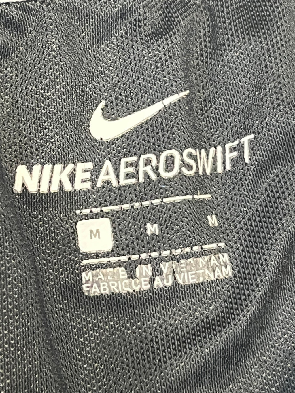 Black Nike Men’s Dri Fit ADV Aeroswift Racing Split Shorts