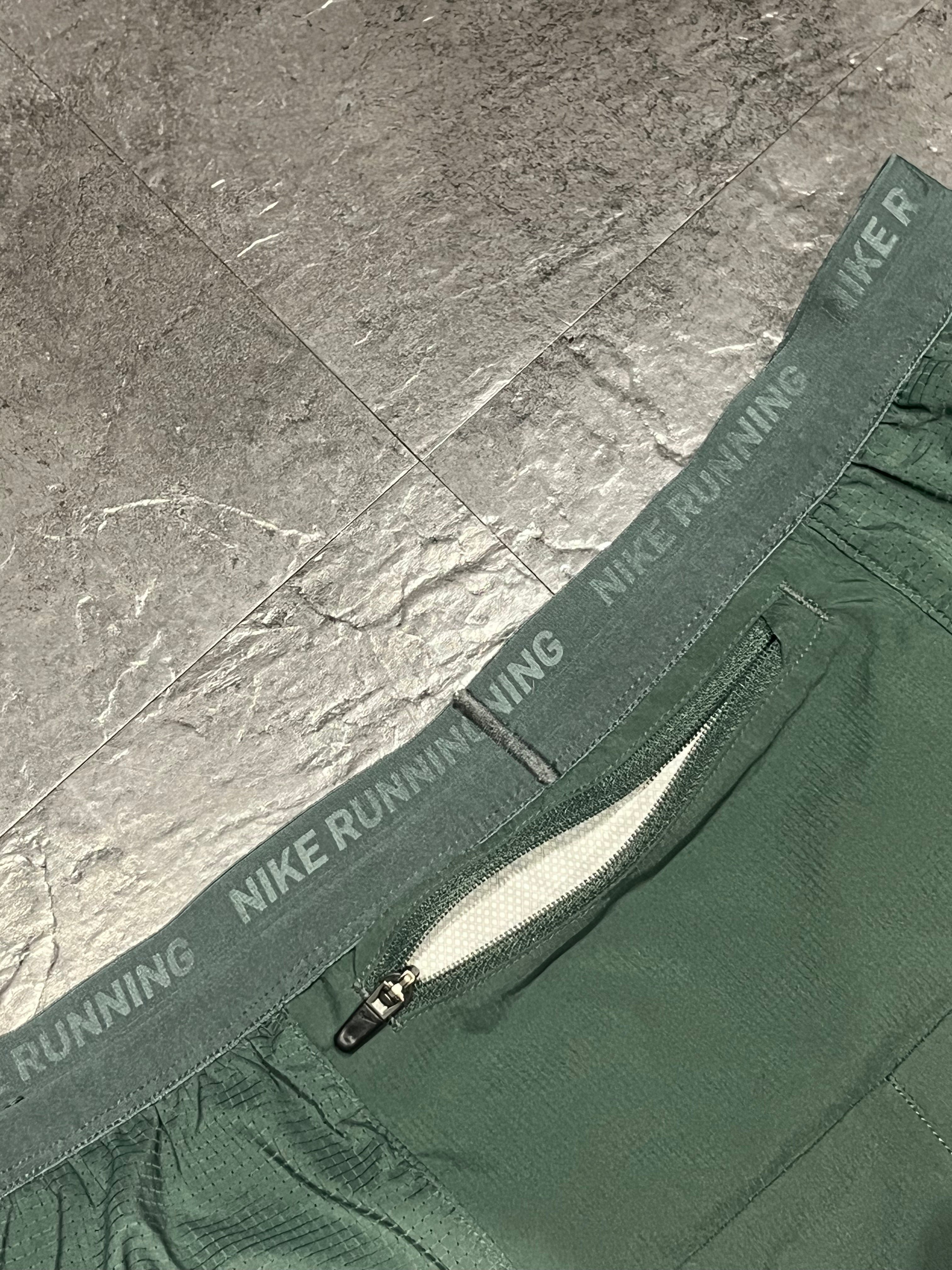 Forest Green Nike Men’s Dri Fit Flex Stride 7” Brief Lined Running Shorts