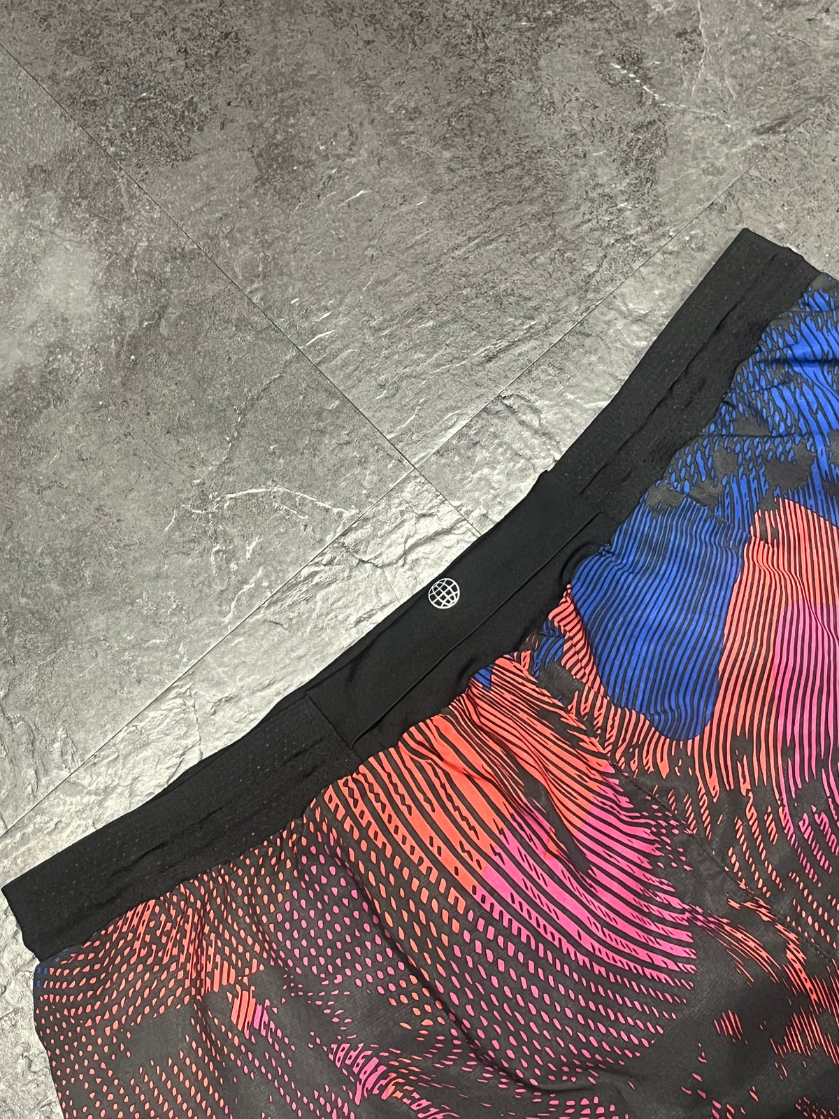 Red & Blue Adidas Adizero Men’s 3” Brief Lined Racing Split Shorts