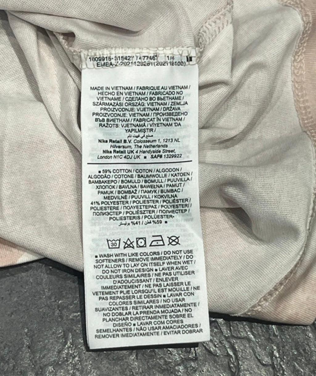 Beige Nike Men’s Dri Fit Running Division T Shirt