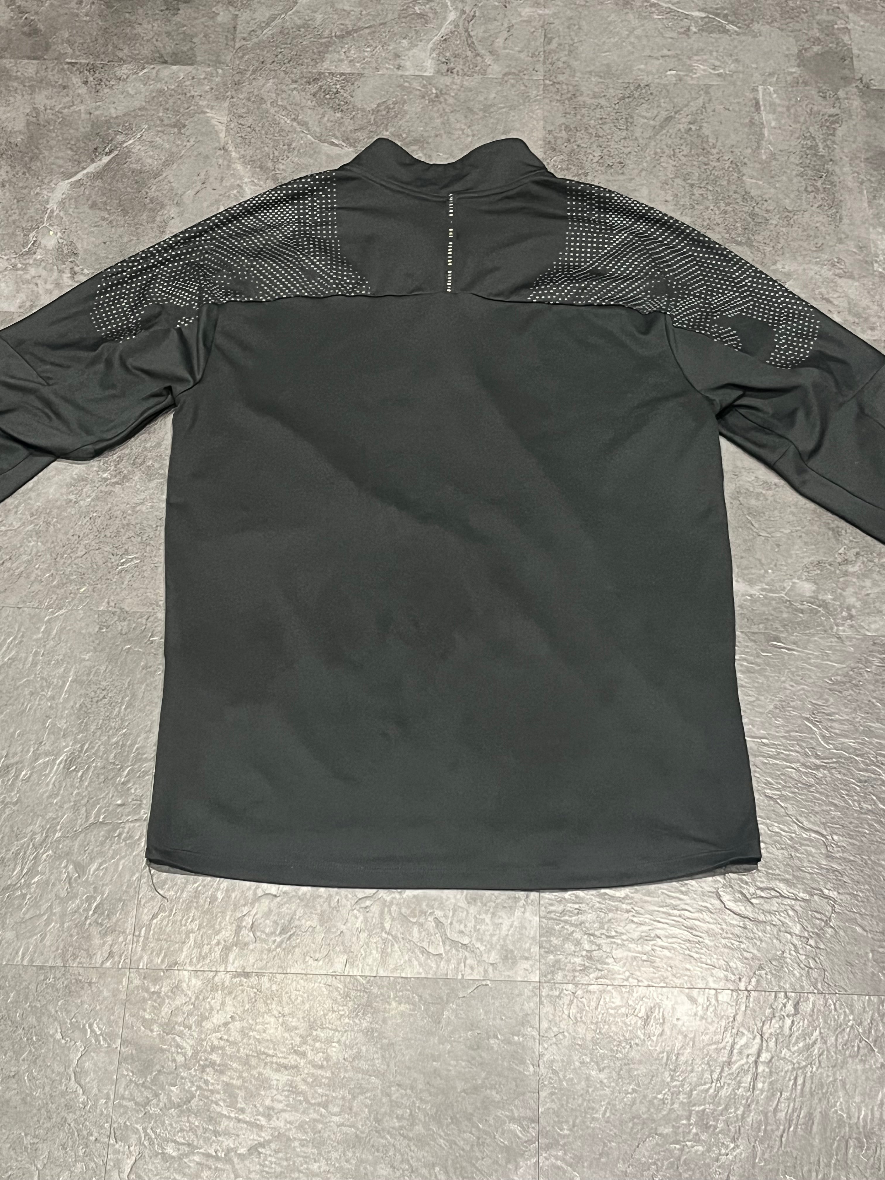 Black Nike Men’s Dri Fit Running Division Flash 1/2 Zip Top