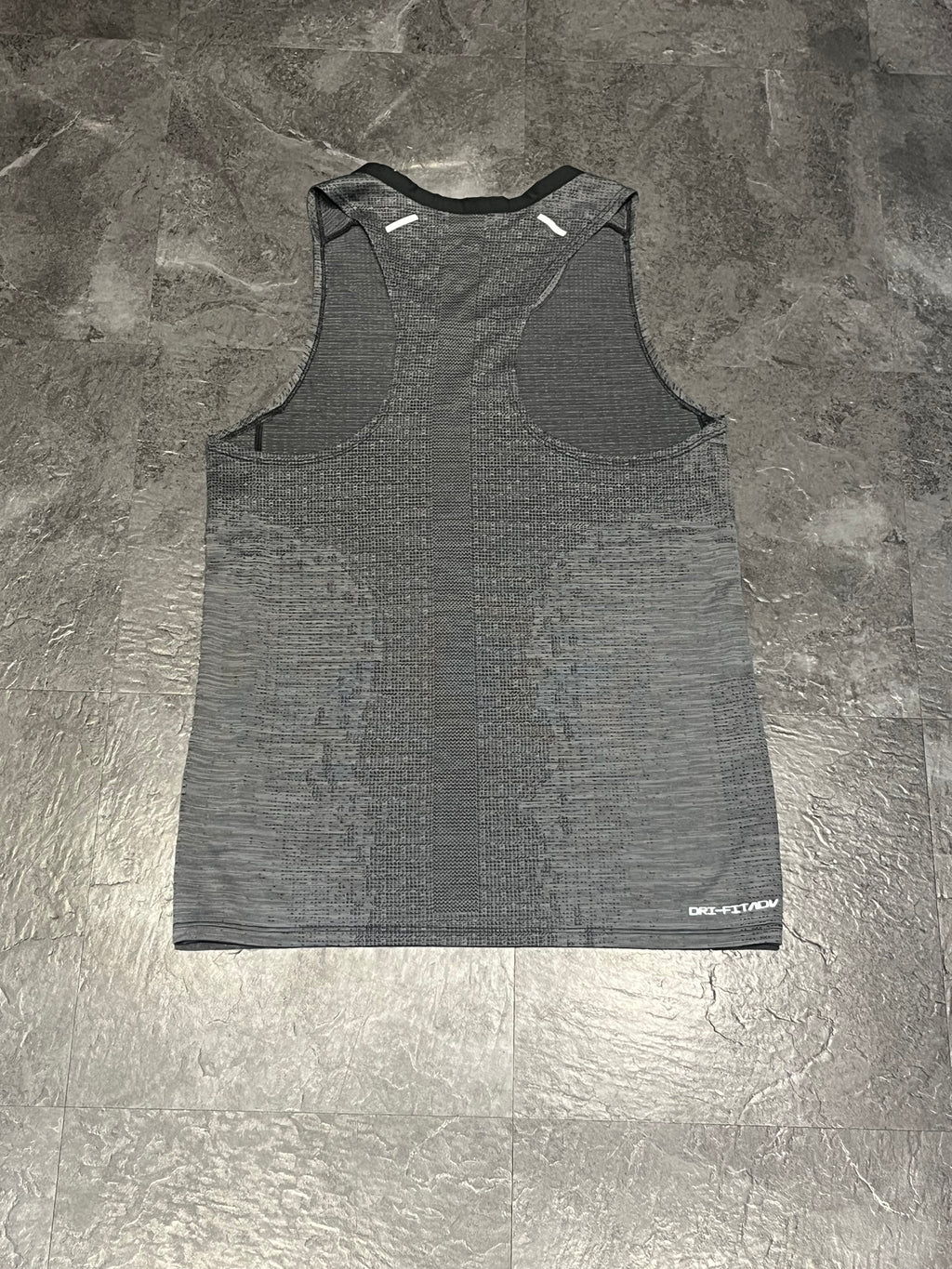 Dark Grey Nike Men’s Dri Fit ADV Running Singlet