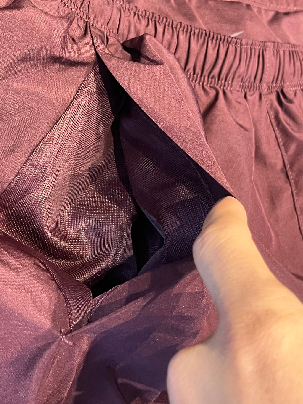 Burgundy / Dark Maroon Nike Men’s Dri Fit Running Division 5” Brief Lined Shorts