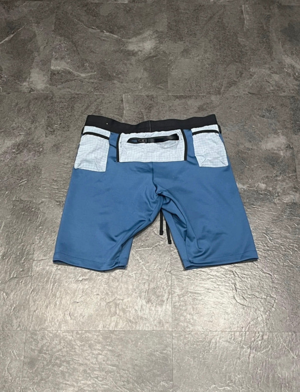 Blue Nike Men’s Dri Fit Trail Running 1/2 Tights