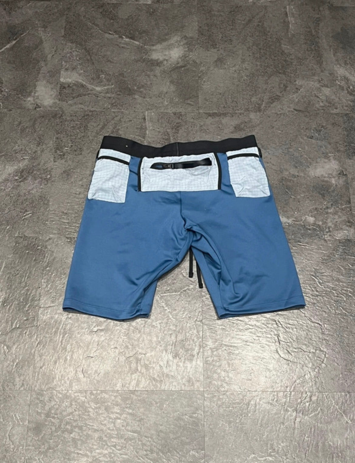 Blue Nike Men’s Dri Fit Trail Running 1/2 Tights