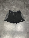 Black/Grey Asics Men’s Actibreeze 5” Brief Lined Road Running Shorts