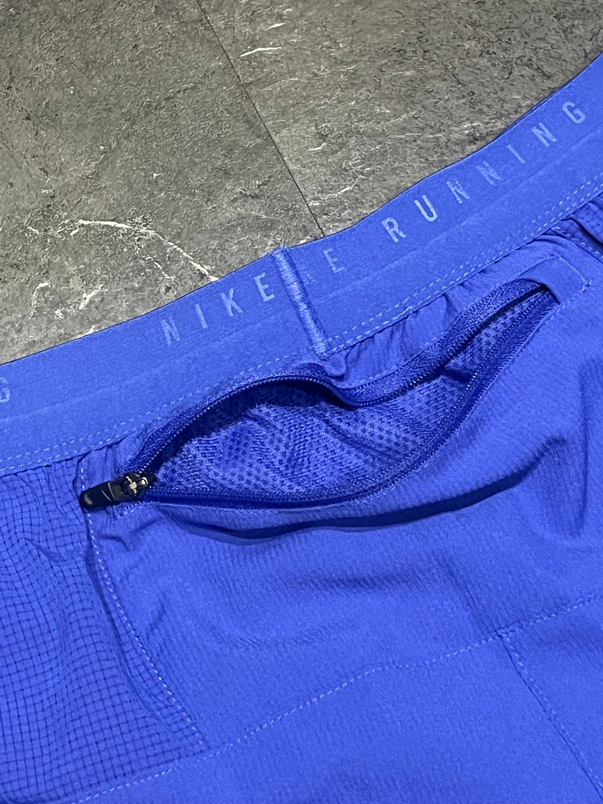 Blue Nike Men’s Dri Fit Stride 5” Brief Lined Running Shorts