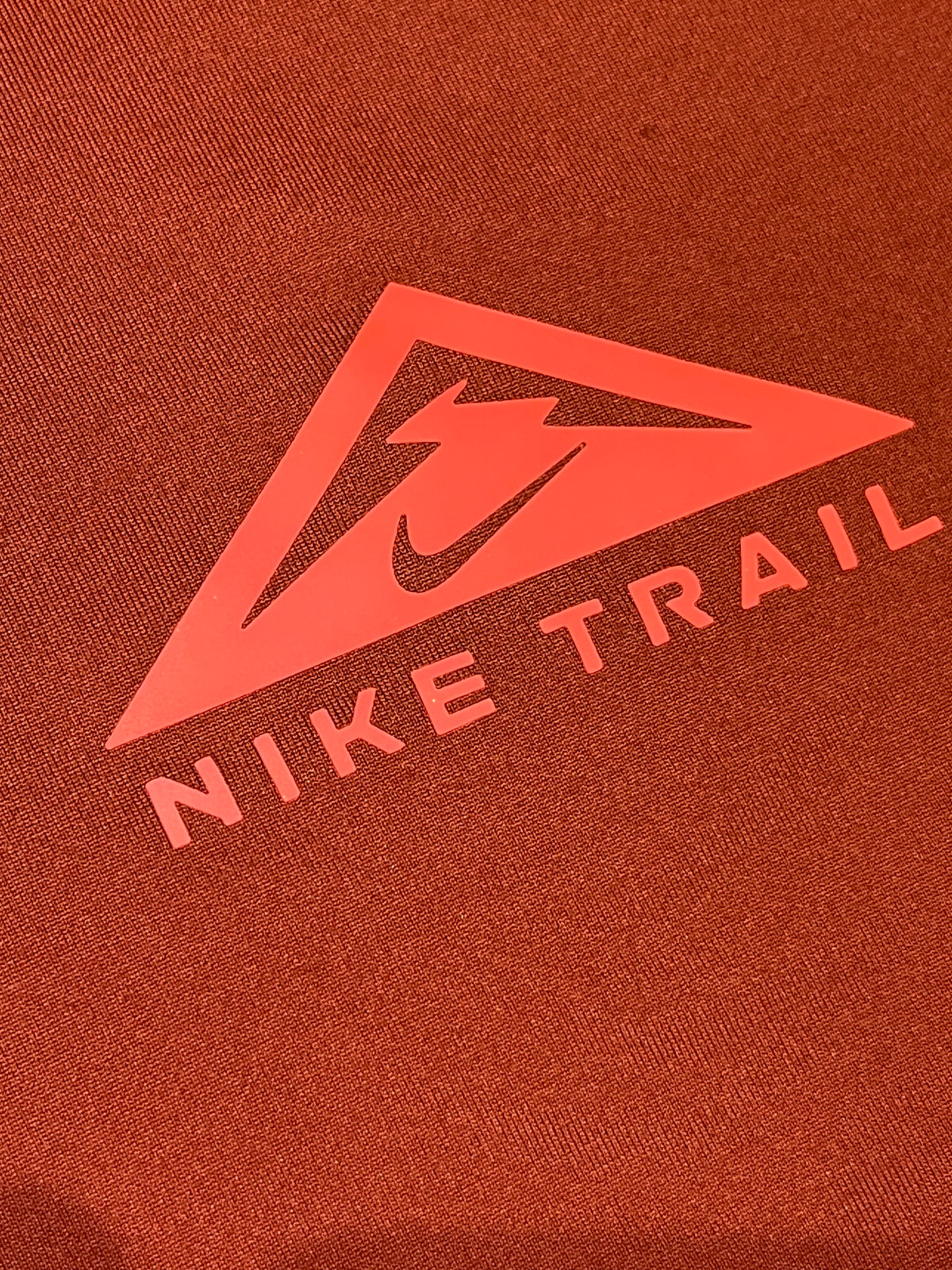 Fire Orange Nike Men’s Dri Fit Trail Element 1/2 Zip