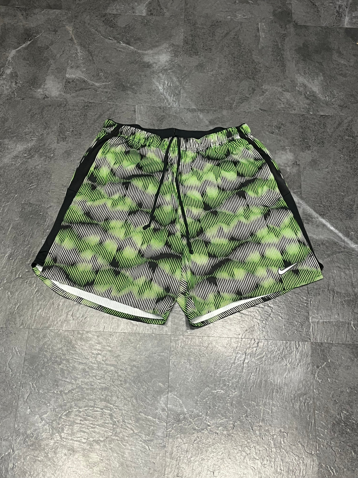 Green Festival Nike Men’s Dri Fit Challenger 7” Running Shorts