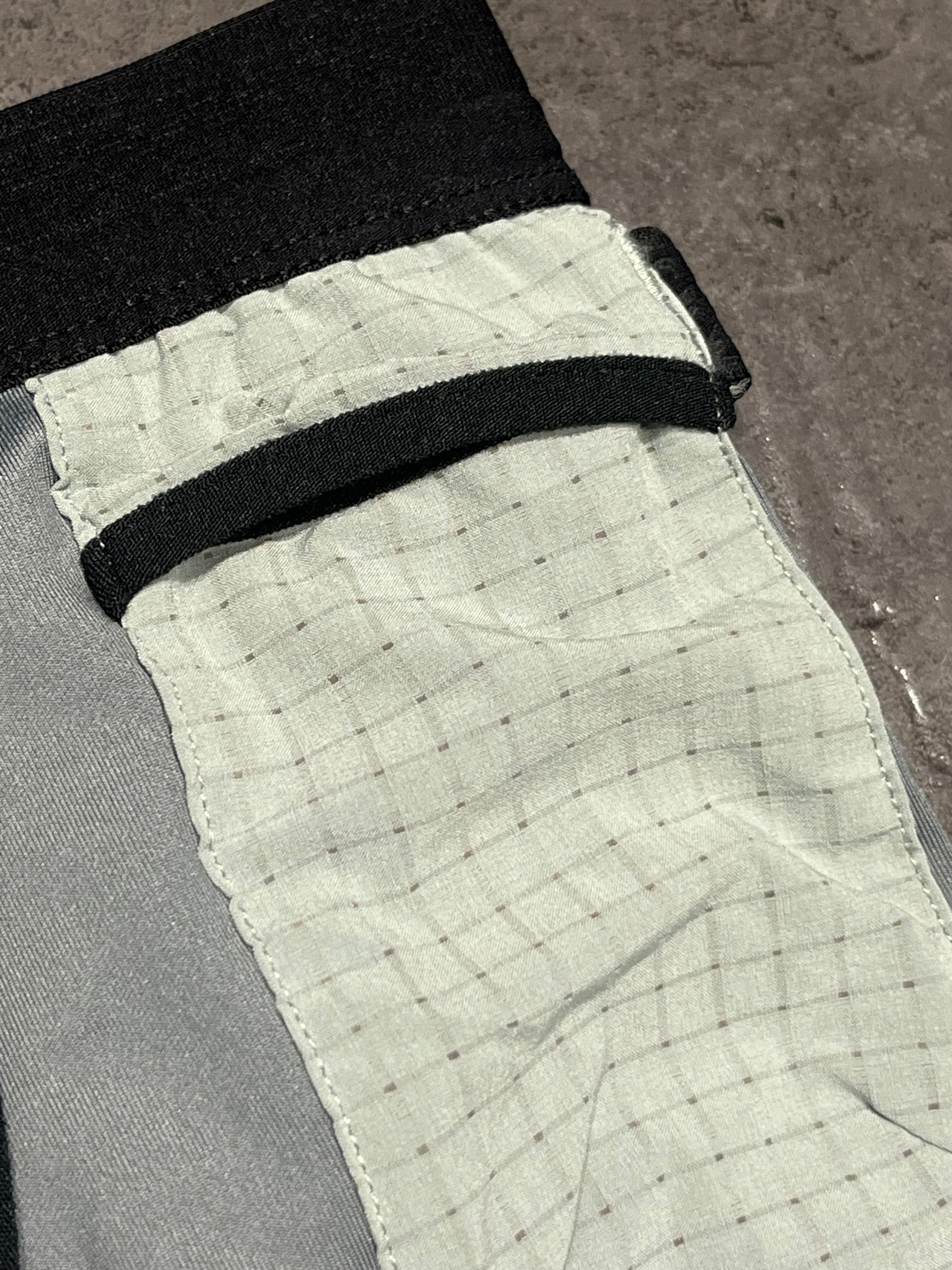 Grey Nike Mens Dri Fit Trail Running 1/2 Tights
