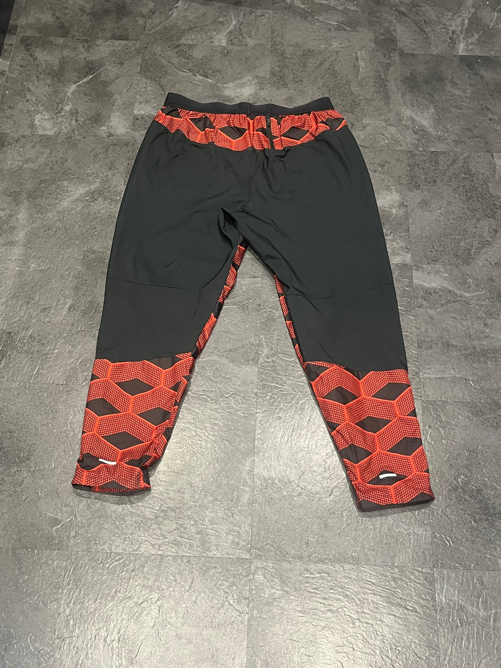 Red & Black Nike Men’s Dri Fit Team Kenya Shield Running Bottoms
