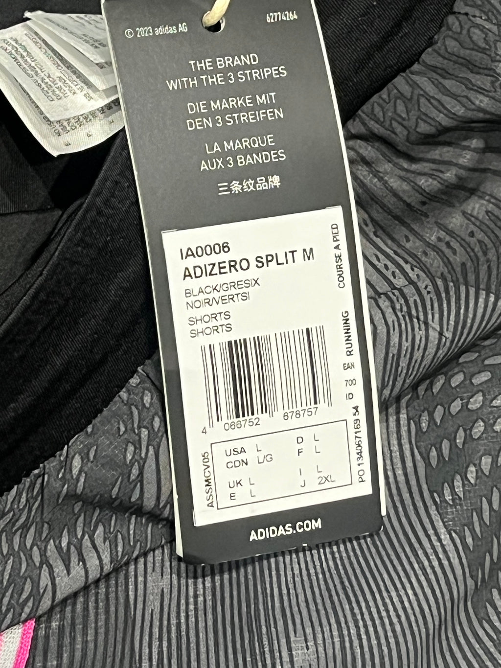 Adidas Adizero Men’s Pro Elite 3” Racing Split Shorts