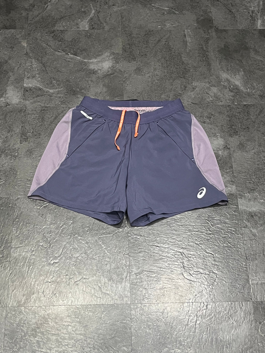 Lavender / Indigo Fog Asics Men’s Road 5” Brief Lined Running Shorts