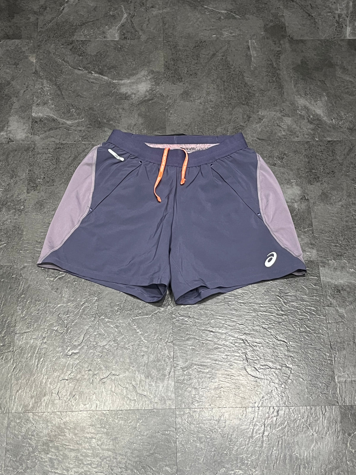Lavender / Indigo Fog Asics Men’s Road 5” Brief Lined Running Shorts