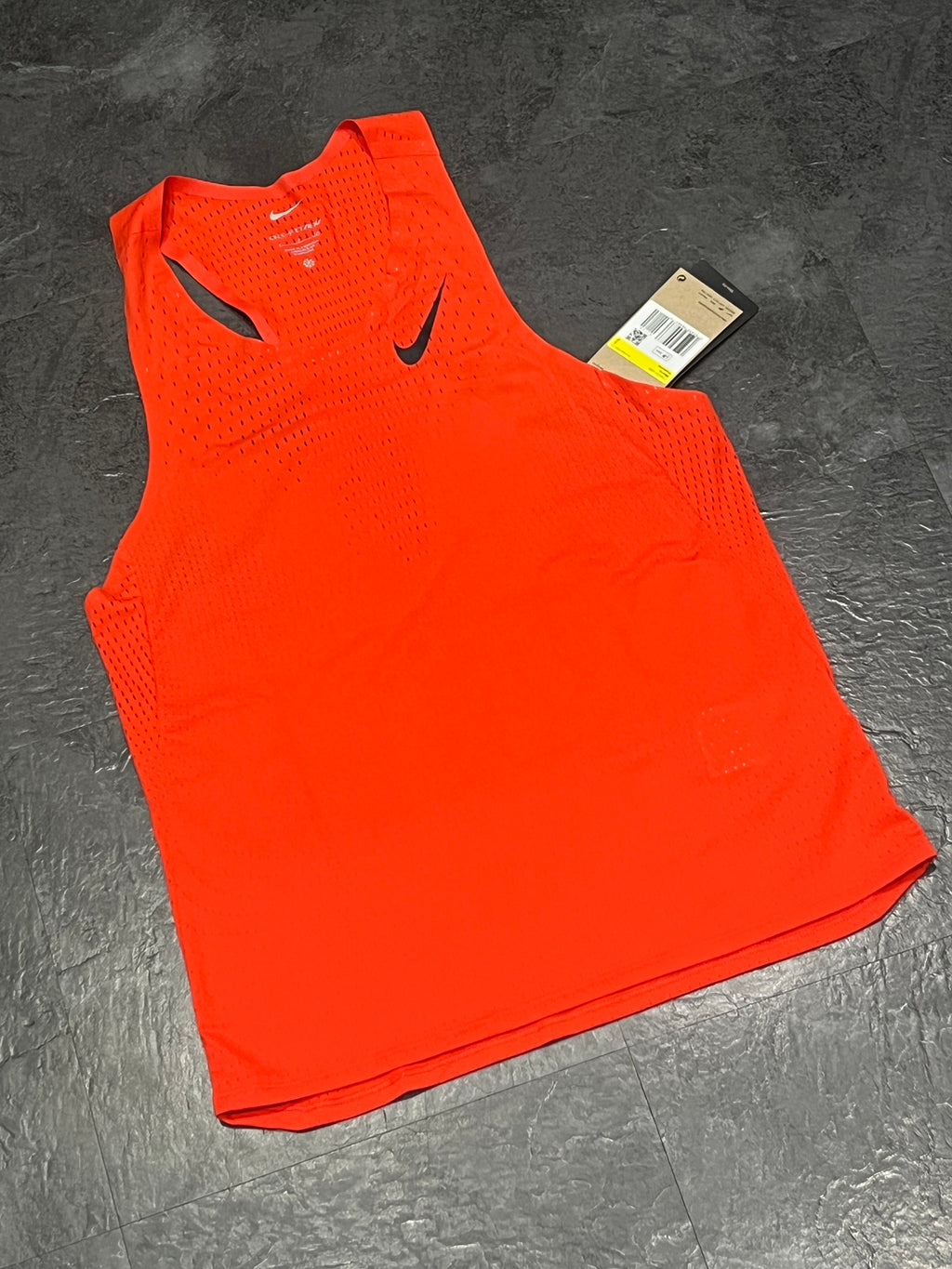 Crimson Nike Men’s Dri Fit ADV Aeroswift Racing Singlet