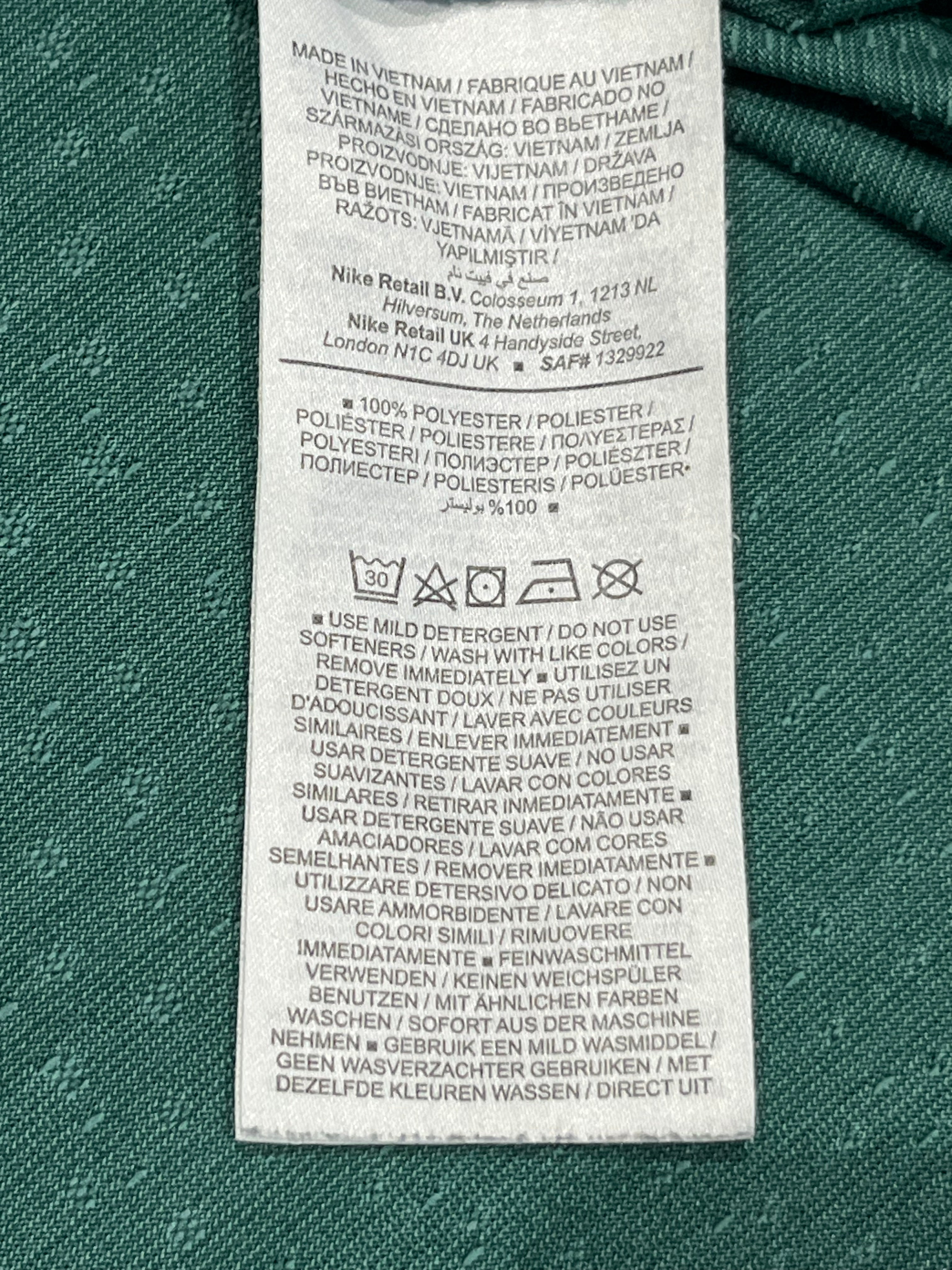 Green Nike Men’s Dri Fit ADV Running T Shirt