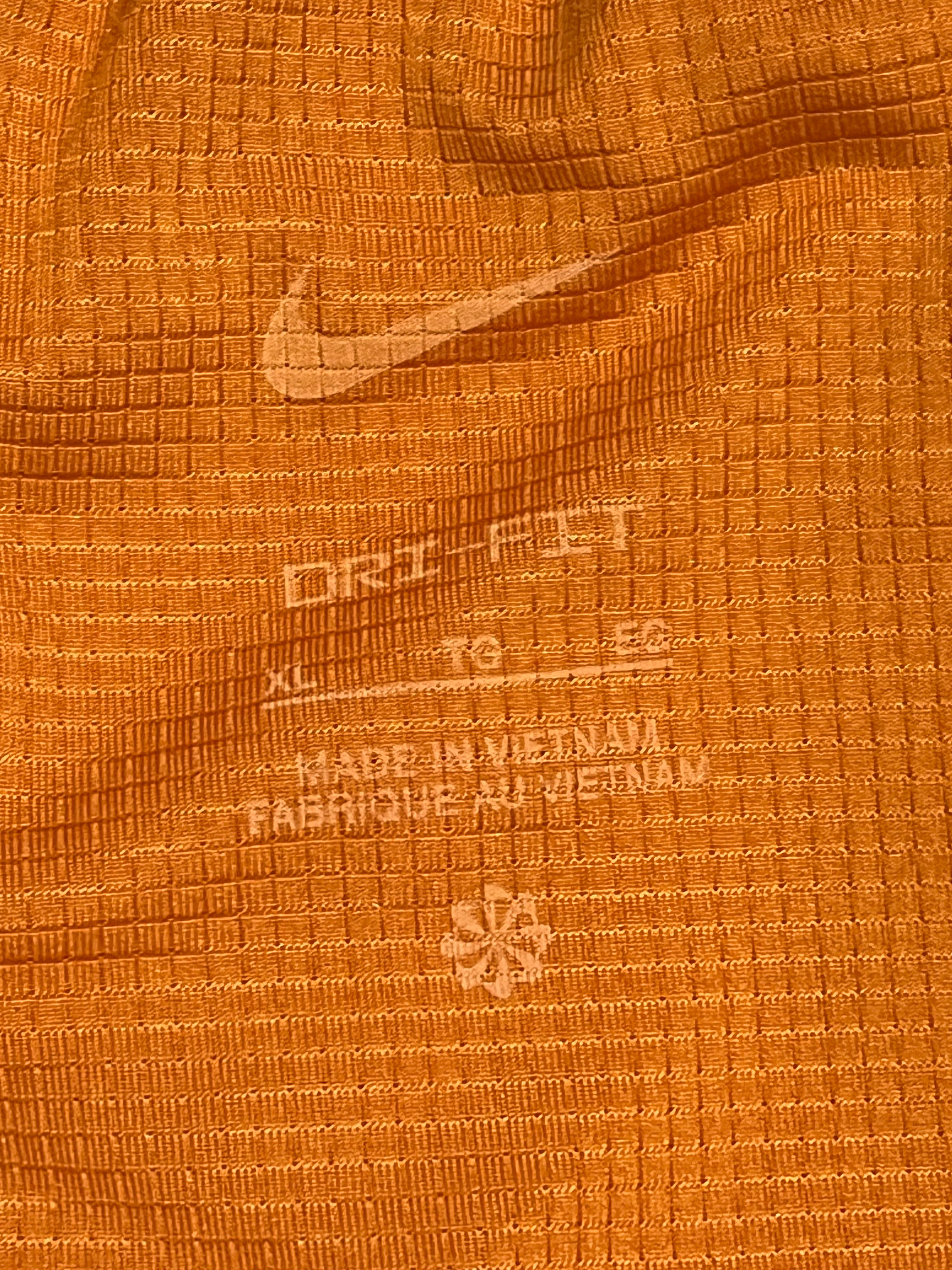 Orange Nike Men’s Dri Fit Trail 5” Brief Lined Running Shorts