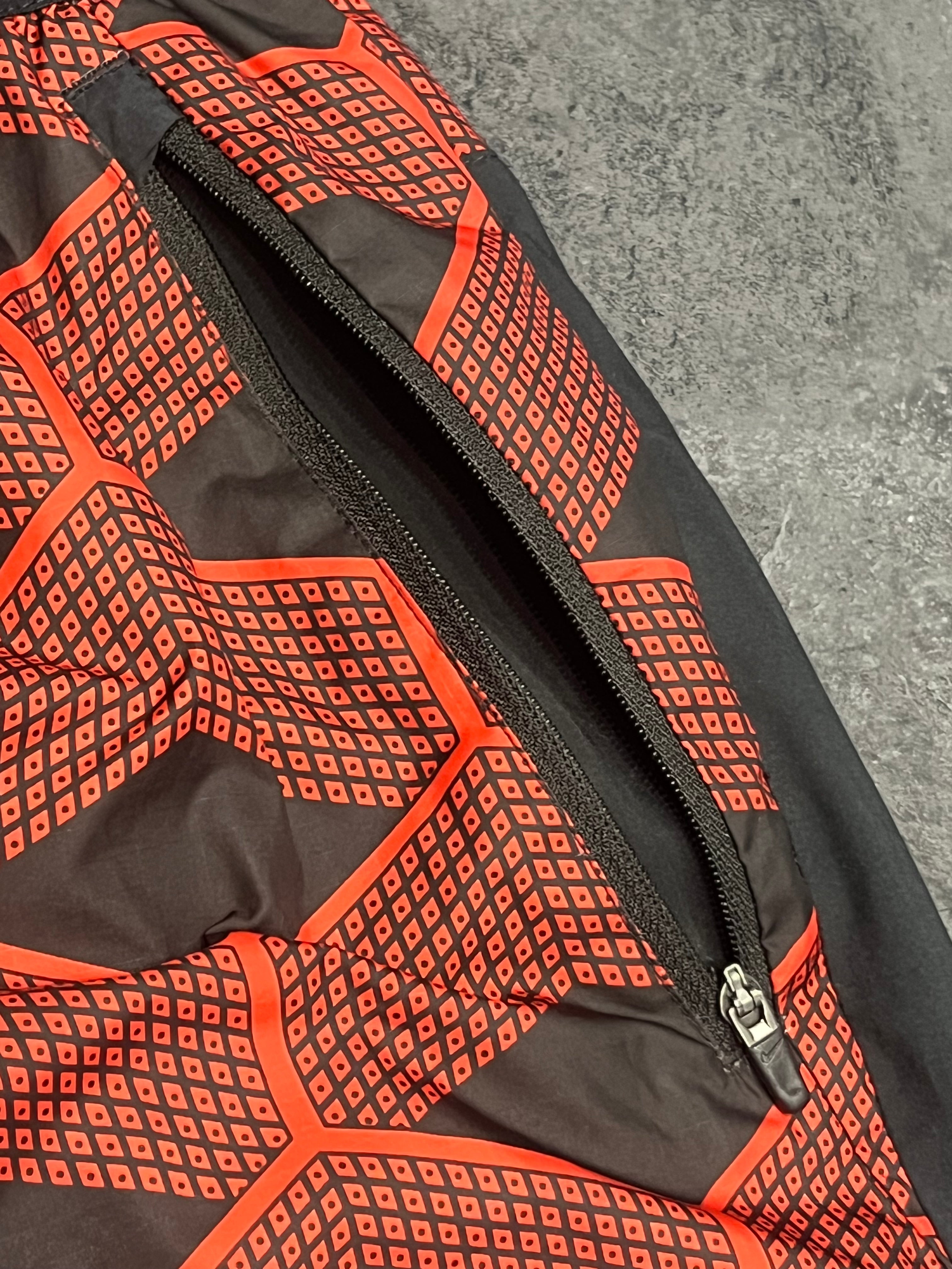 Red & Black Nike Men’s Dri Fit Team Kenya Shield Running Bottoms