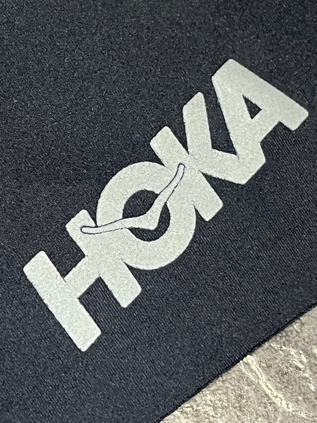 Black Hoka Men’s Fly Racing 1/2 Tights