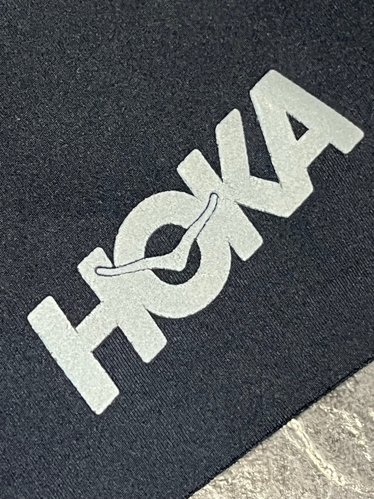 Black Hoka Men’s Fly Racing 1/2 Tights
