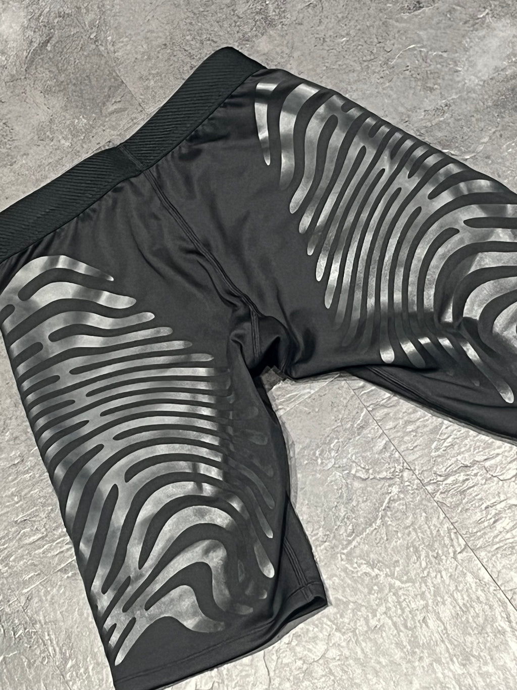 Black Adidas Adizero Women’s Rheon Racing 1/2 Tights