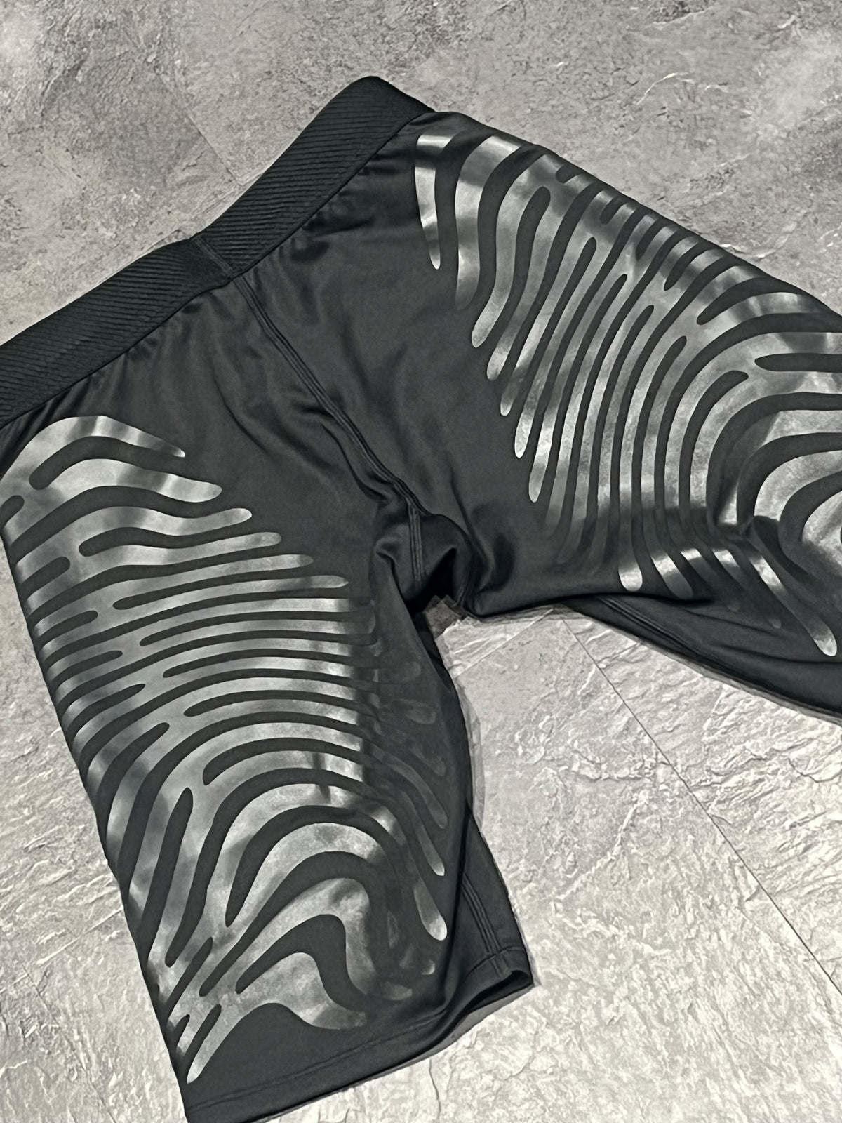 Black Adidas Adizero Women’s Rheon Racing 1/2 Tights