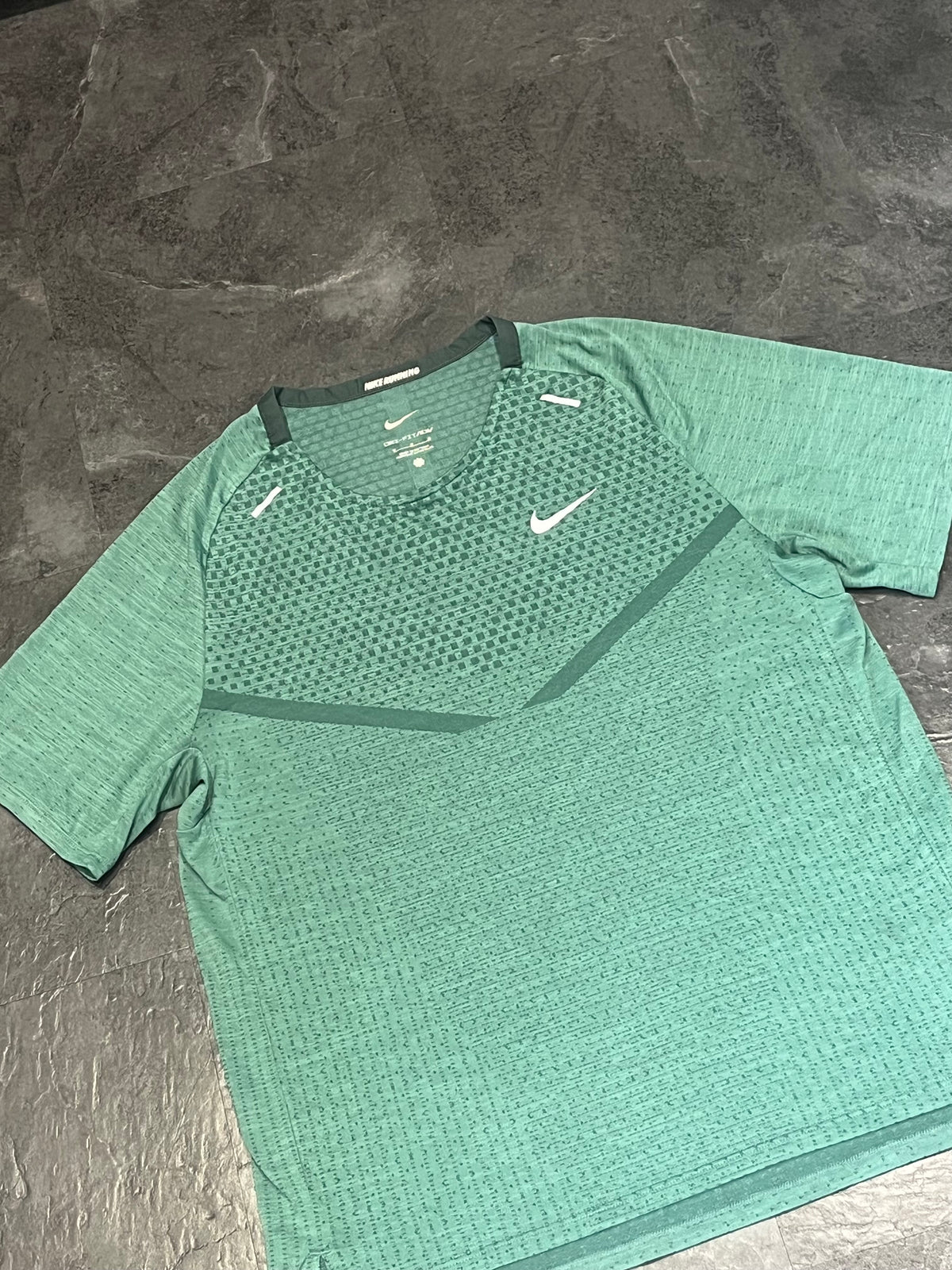 Green Nike Men’s Dri Fit ADV Running T Shirt