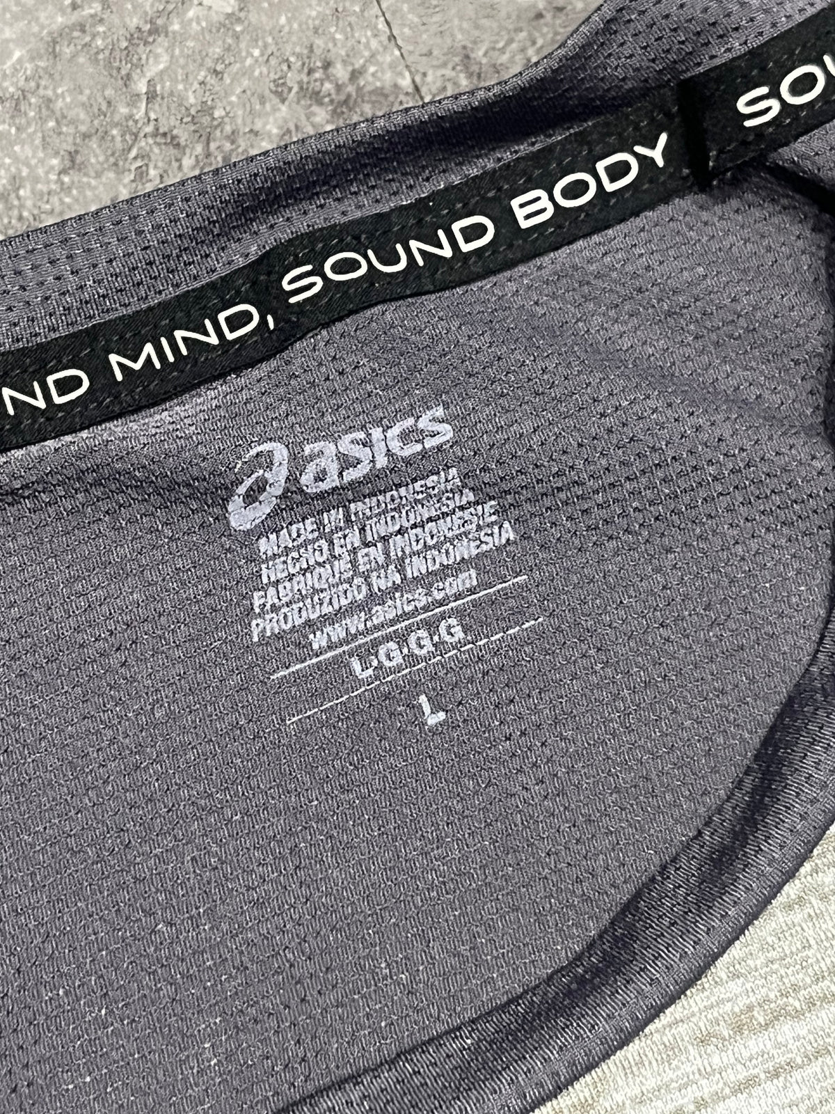 Grey/Dark Grey Asics Men’s Actibreeze Road SS Running T Shirt