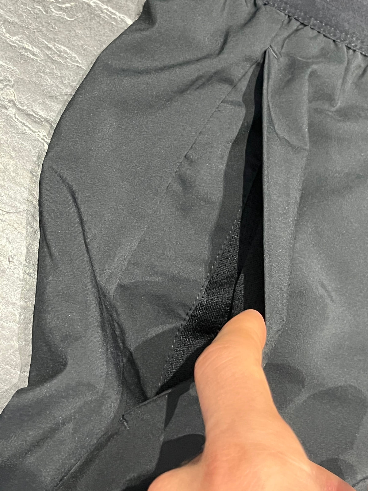 Black Nike Men’s Dri Fit Flex Stride 7” Brief Lined Running Shorts