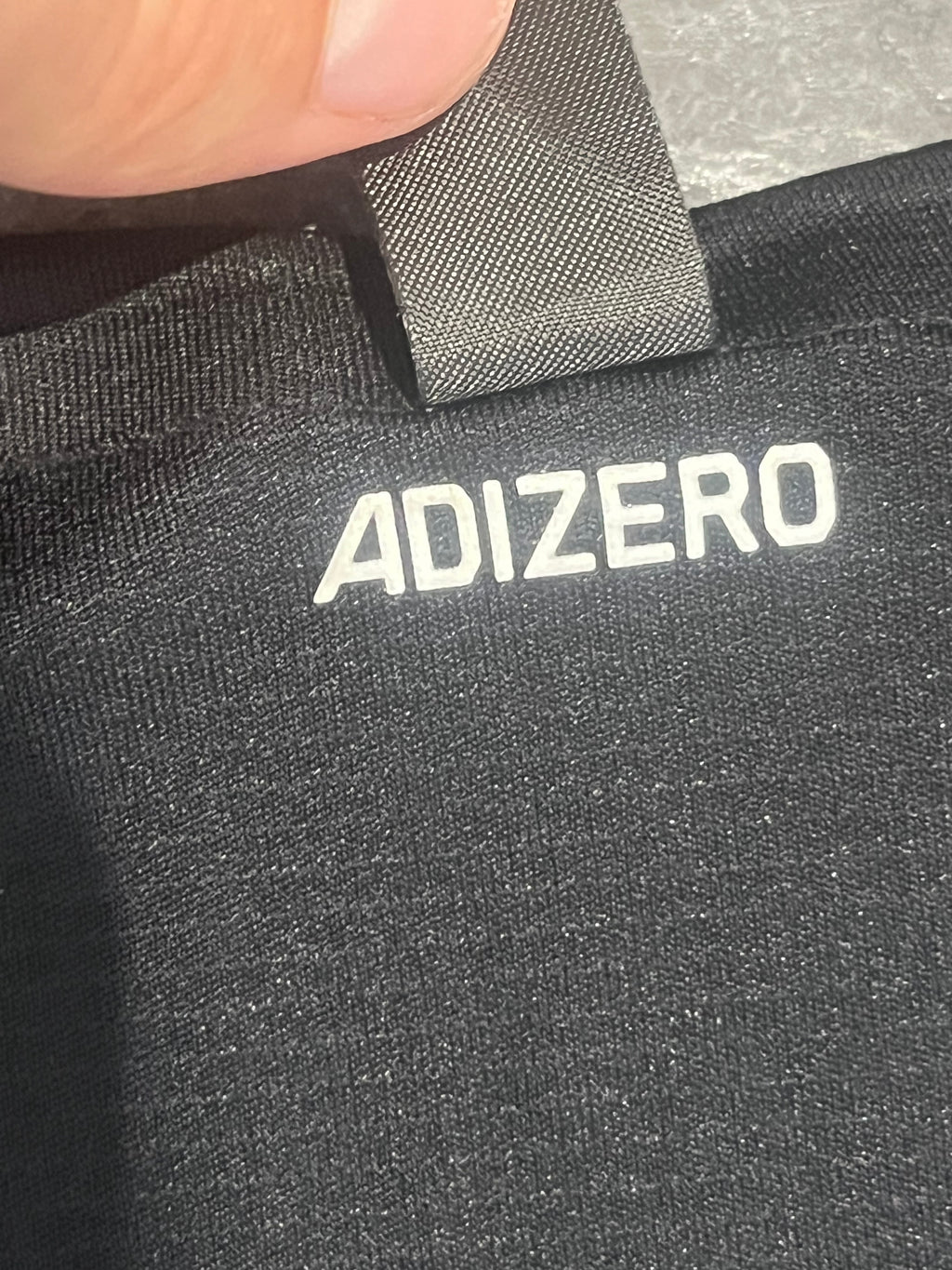 Black Adidas Adizero Men’s Aeroready Long Sleeve Running Top