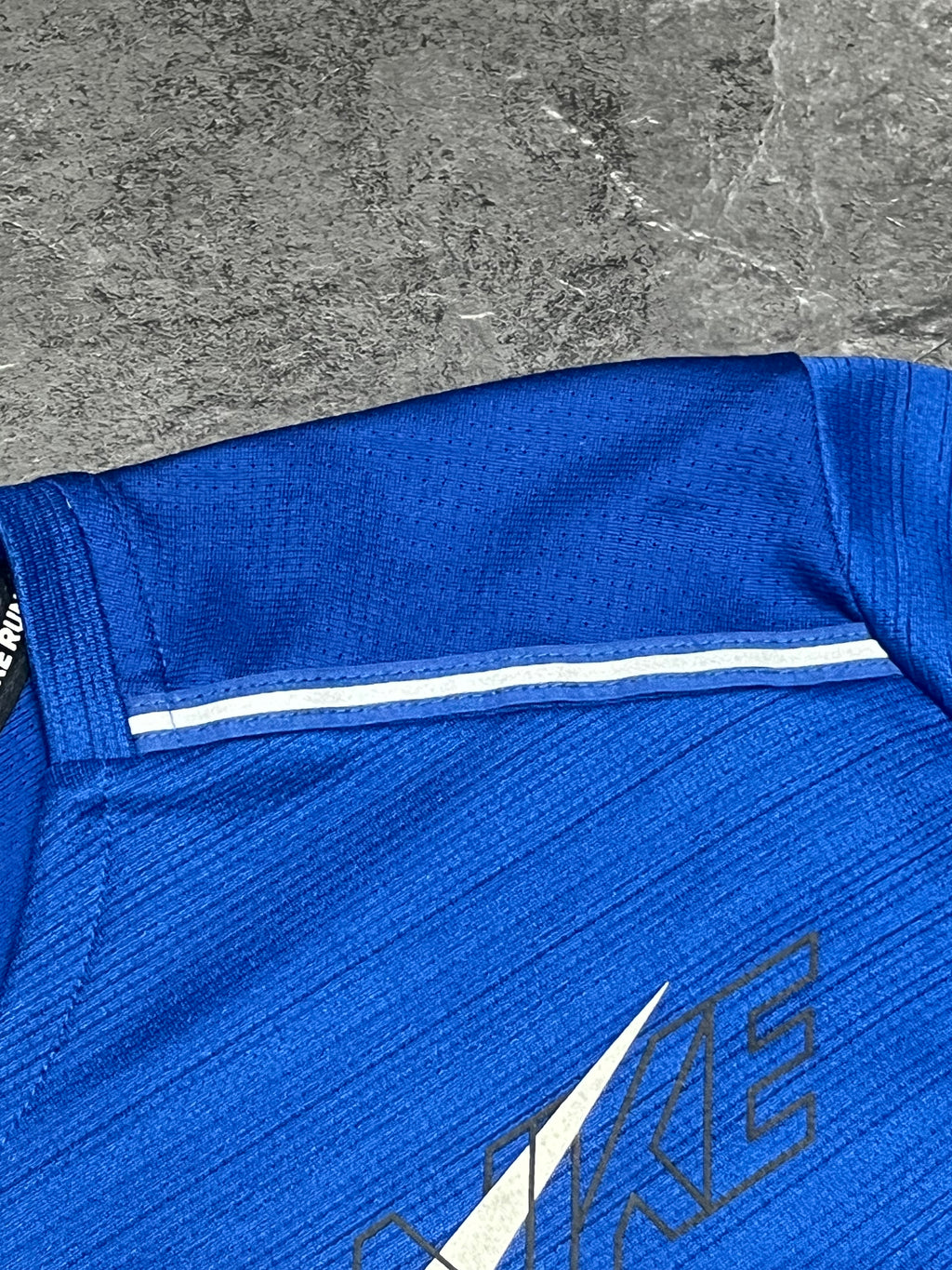 Blue Nike Men’s Dri Fit Miler Long Sleeve Running Top