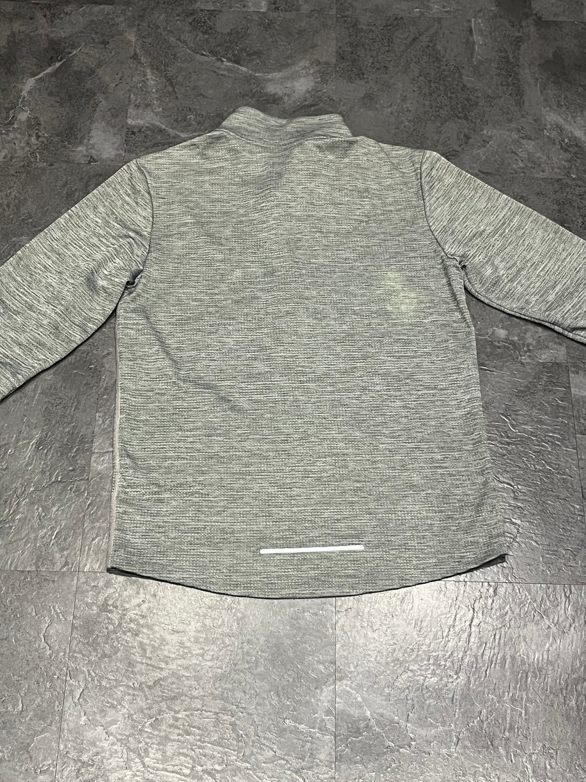 Grey Nike Men’s Dri Fit Pacer 1/4 Zip Top