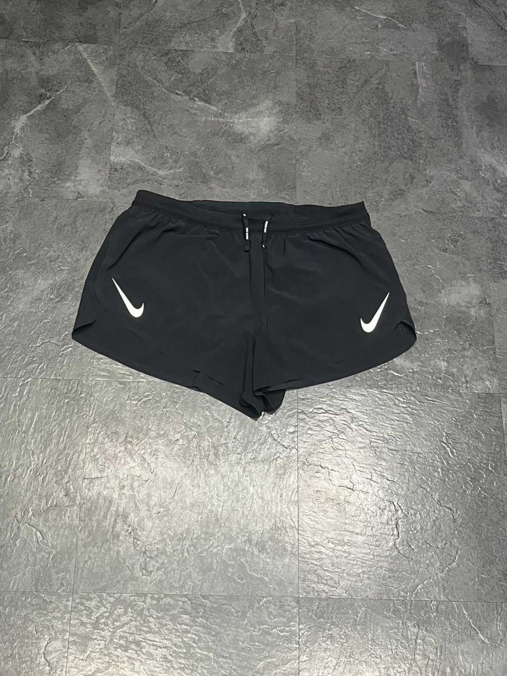 Black Nike Men’s Dri Fit ADV Aeroswift Racing Split Shorts