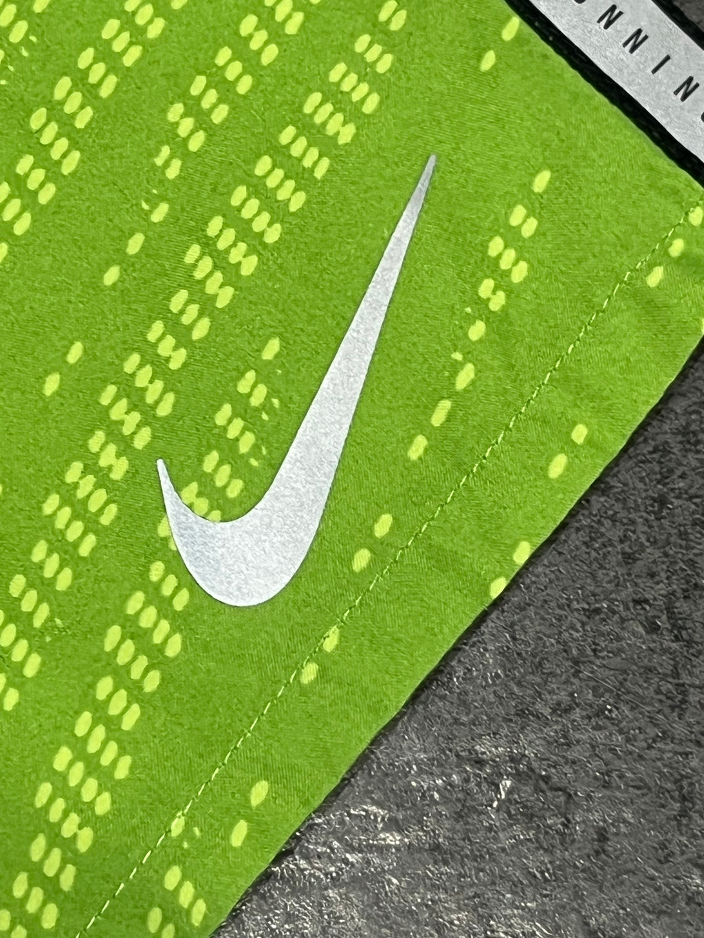 Green Nike Men’s Dri Fit Running Division 5” Brief Lined Running Shorts
