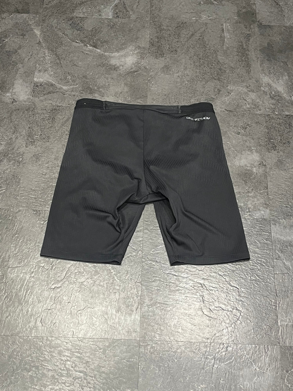 Black Nike Men’s Dri Fit ADV Aeroswift Racing 1/2 Tights