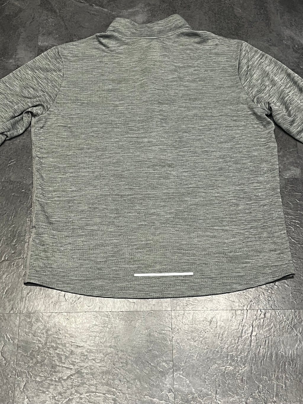 Grey Nike Men’s Dri Fit Pacer 1/2 Zip Top